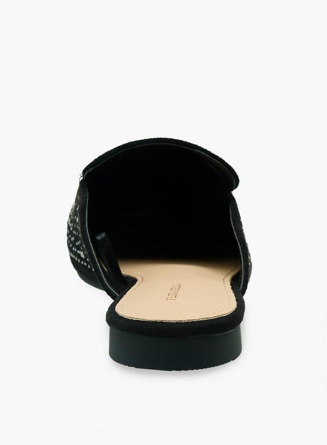 Flora Bella By Shoexpress Women Embellished Mules Ramadan Collection - Image 5